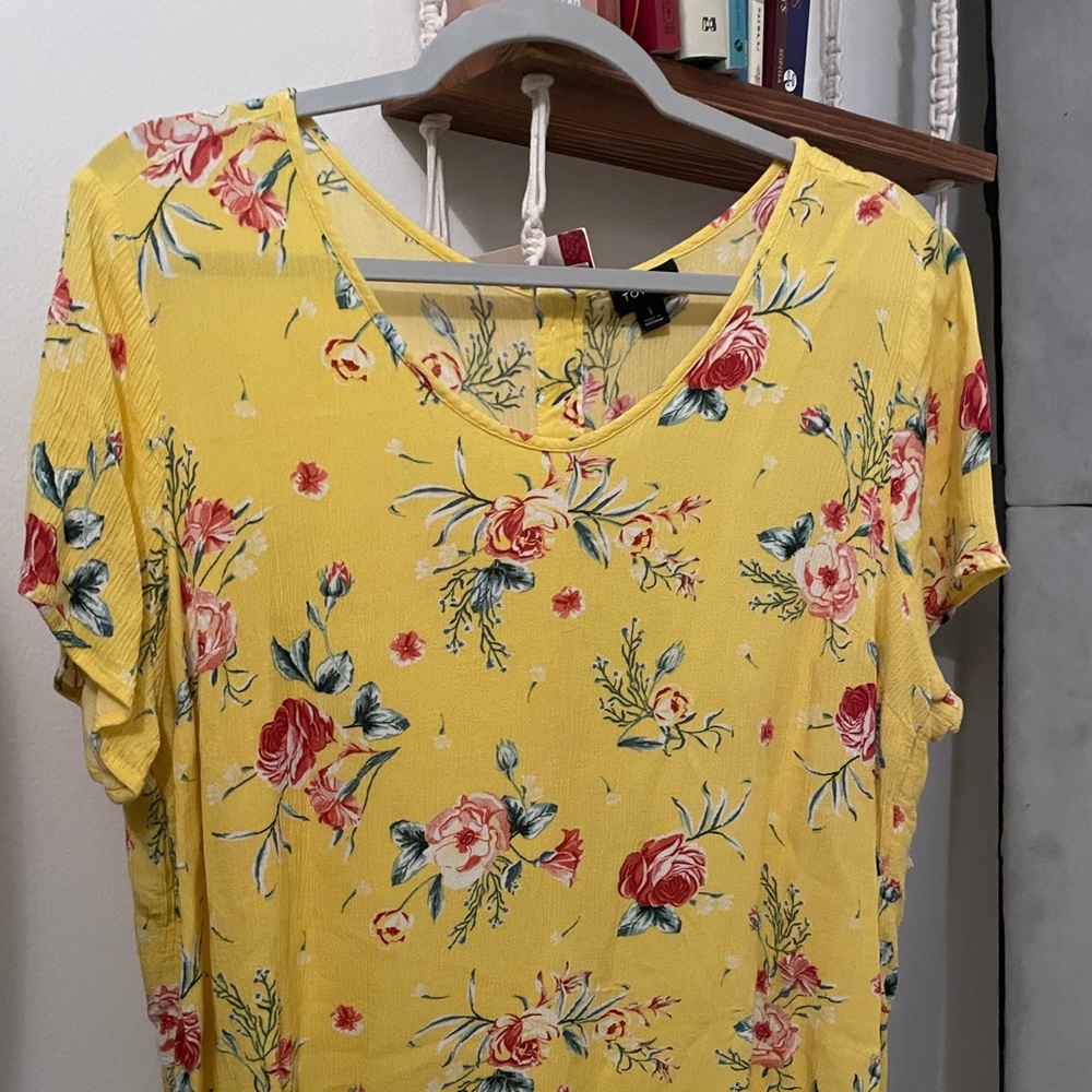 Breezy and Bright Floral Tee